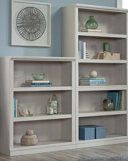 Sauder Miscellaneous Storage 5-Shelf Display Bookcase, Glacier Oak Finish - LeafyLoom