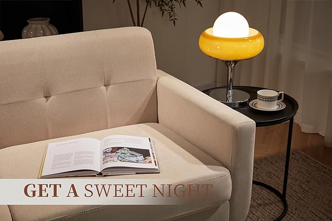 65" Loveseat Sofa, Mid Century Modern Love Seat Couches for Living Room, Comfy Upholstered Sofa Couch for Bedroom, Tufted Design 2 Seater Love Seat Sofa for Small Spaces (Linen-Beige) - LeafyLoom