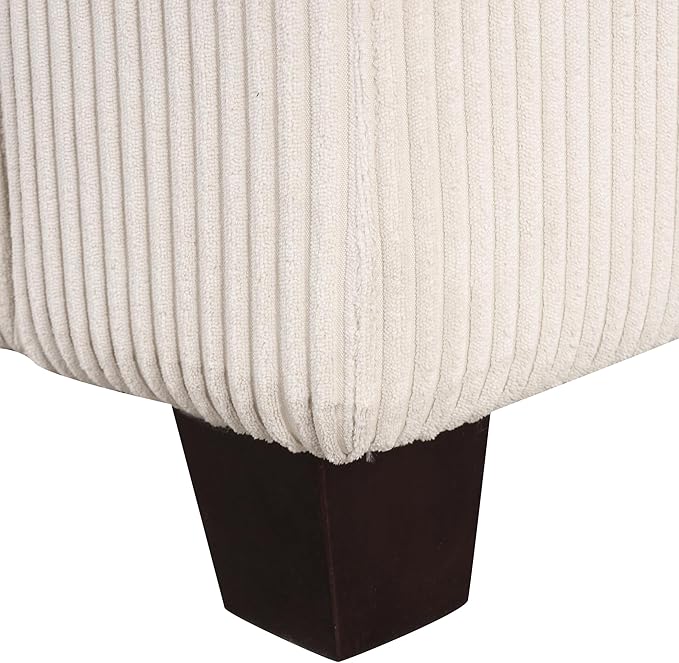 Removable comfortable Pieces Convertible Modular Sectional Movable Ottoman,Large L Shaped Corner Reversible Chaise and Waist Pillows, 5-Seat Oversized Cloud Sofas & Couches, Beige-C - LeafyLoom
