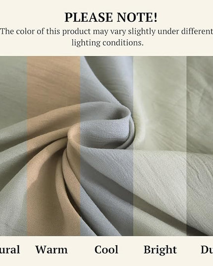 MILDLY Twin Comforter Set 5 Piece Color Clash, Mist Sage Bed in a Bag, All Season Bedding Sets with 1 Comforter, 1 Pillow Shams, 1 Pillowcases, 1 Flat Sheet, 1 Fitted Sheet - LeafyLoom
