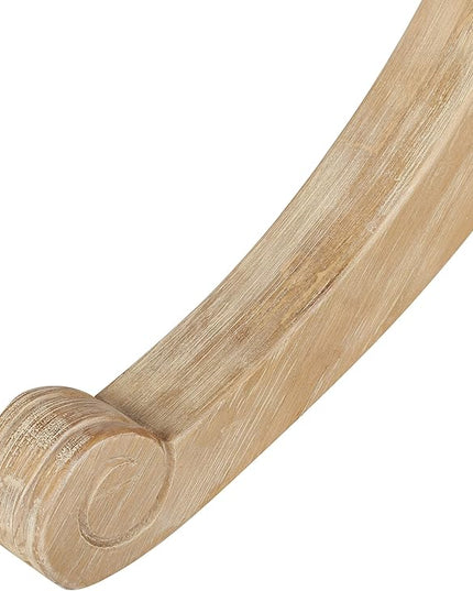 Safavieh Home Forest Traditional Rustic Natural Drop Leaf Dining Table - LeafyLoom