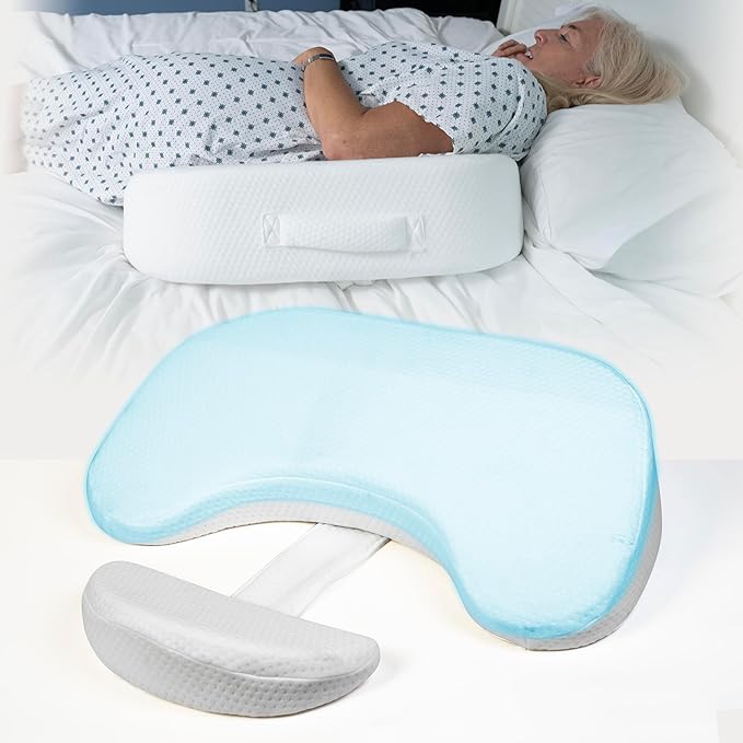 Bedsore Positioning Pillow for Bedsore Prevention and Faster Recovery - Heat Regulating Bedsore Cushion for Butt Lifting and Easy Positioning - New Anti-Slip Design with Non-Skid Removable Cover - LeafyLoom