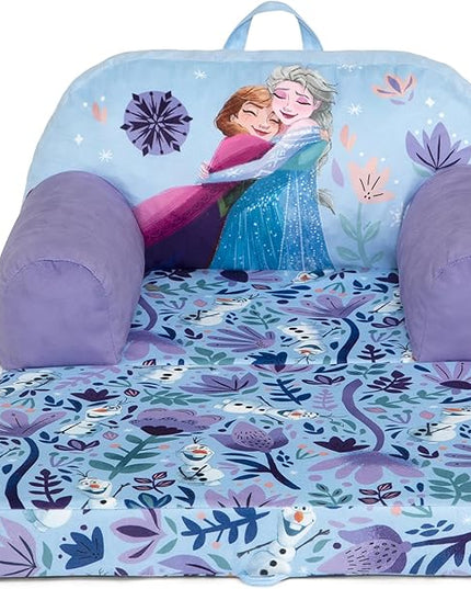Delta Children Cozee Buddy Flip-Out Kids Chair, Disney Frozen - LeafyLoom