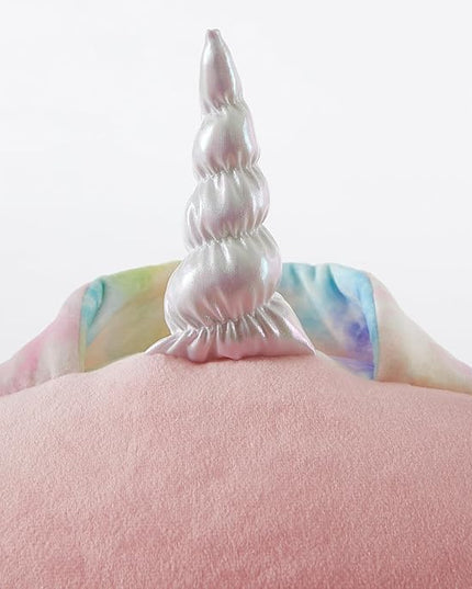 Heritage Kids Micromink Squishy Bean Bag Chair for Kids Ages 3+, Figural Unicorn - LeafyLoom