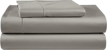 LANE LINEN 100% Egyptian Cotton Twin Sheets Set (3 PC) – 1000 Thread Count – Sateen Weave – Ultra Soft Twin Bed Sheets – Luxury Hotel Bedding – Twin Size Sheets Set with Deep Pockets – Charcoal - LeafyLoom