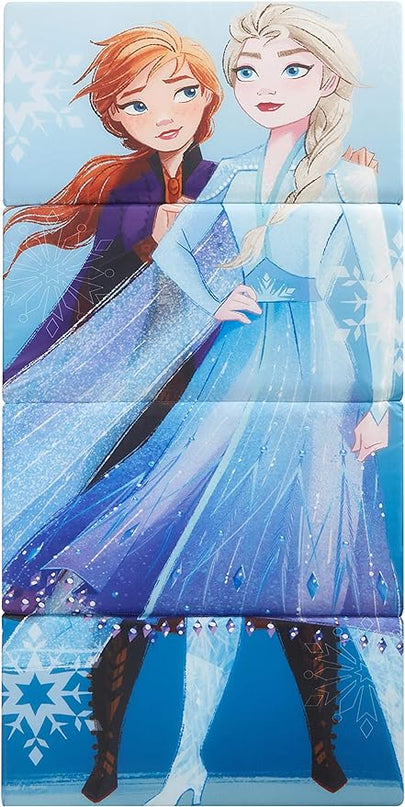 Disney Frozen 2 Kids Accordion Foldable Portable Nap Mat, 44" Lx19 W - LeafyLoom