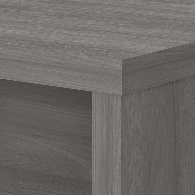 Bush Business Furniture Echo Computer Desk, 72W, Modern Gray - LeafyLoom