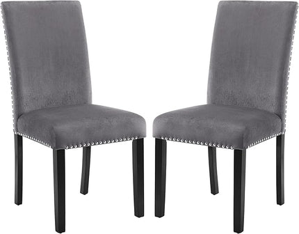 NicBex Haerin-SD-00165-LWJ Dining Chairs, 19"x22.6"x38.3", Gray - LeafyLoom