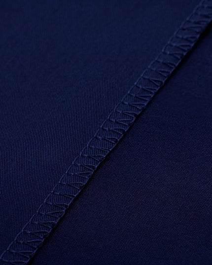 NTBAY Toddler Bedding Set - 4 Piece Soft and Breathable Crib Bedding Set for Boys and Girls, Includes Quilted Comforter, Fitted Sheet, Flat Top Sheet and Envelope Pillowcase, Navy Blue - LeafyLoom