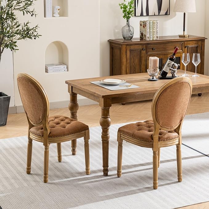 NicBex Haerin-SD-00122-LWJ Dining Chairs, 23"x19.1"x37.2", Orange - LeafyLoom