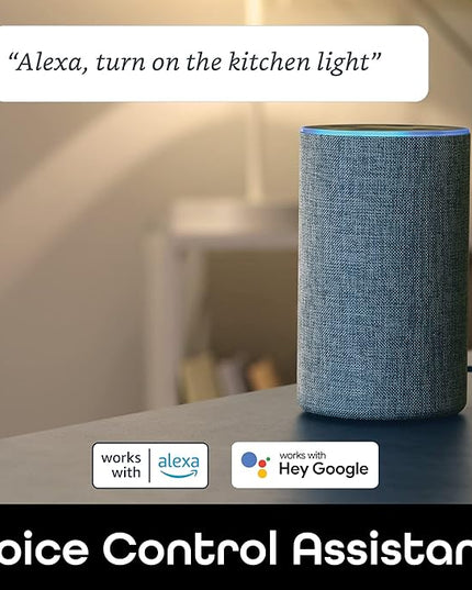 Geeni Smart Light Bulb - Alexa and Google Home Compatible, Tunable White LED Programmable and Dimmable WiFi Light Bulb, App Controlled (ST21, 2-Pack) Geeni