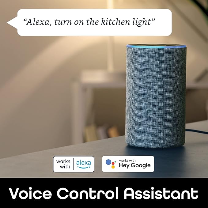 Geeni Smart Light Bulb - Alexa and Google Home Compatible, Tunable White LED Programmable and Dimmable WiFi Light Bulb, App Controlled (ST21, 2-Pack) Geeni