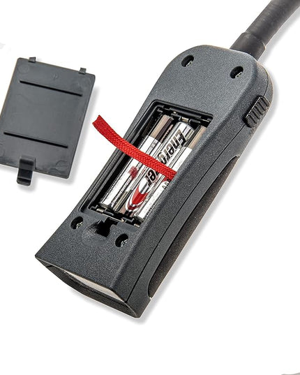 Carson BoaMag 2.5x LED Lighted Flexible Neck Magnifier and Flashlight (SM-22) - LeafyLoom