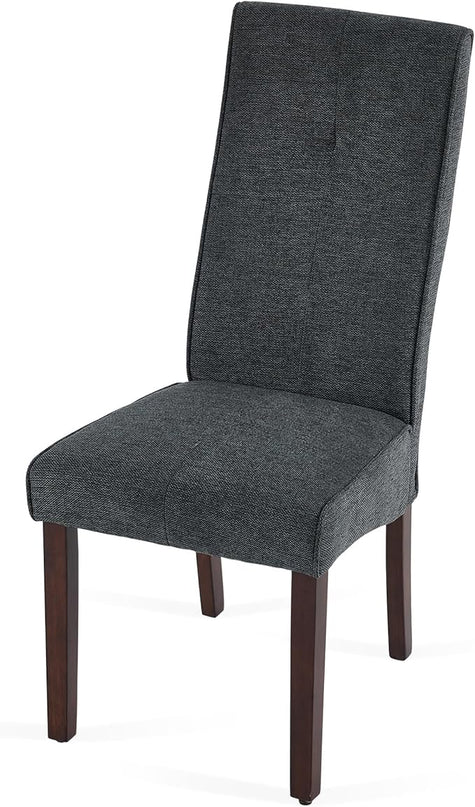 NicBex Haerin-SD-00130-LWJ Dining Chairs, 17"x18.5"x40.2", Dark Gray - LeafyLoom