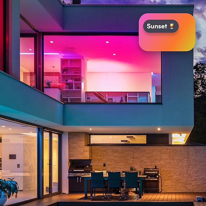 LIFX Color, 1100 lumens BR30 E26, 2.4GHz Wi-Fi Smart LED Light Bulb, Billions of Colors and Whites, No Bridge Required, Works with Alexa, Hey Google, HomeKit and Siri, Multicolor (Pack of 2) LIFX