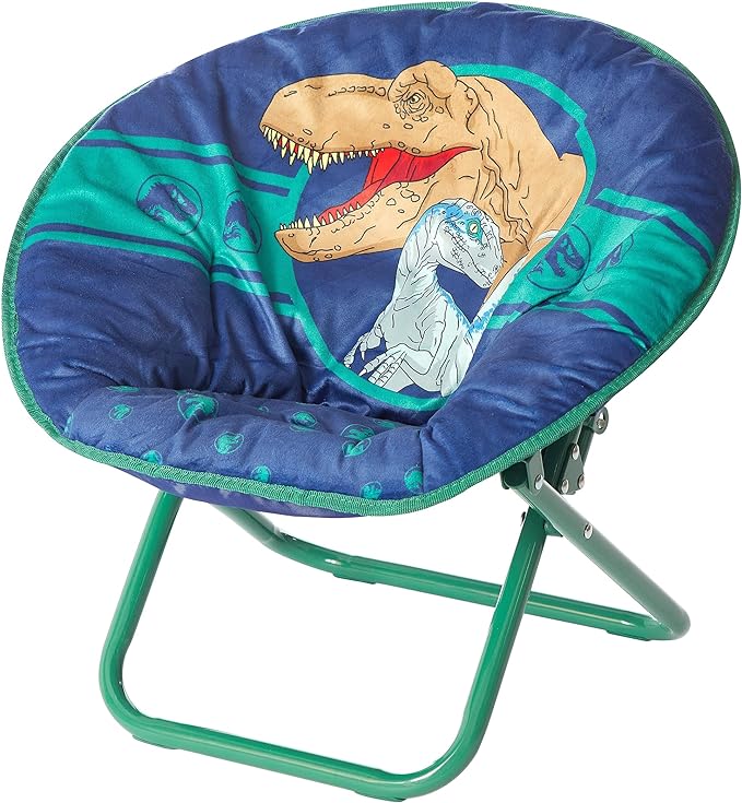 Idea Nuova Jurassic World Toddler Saucer Chair - LeafyLoom