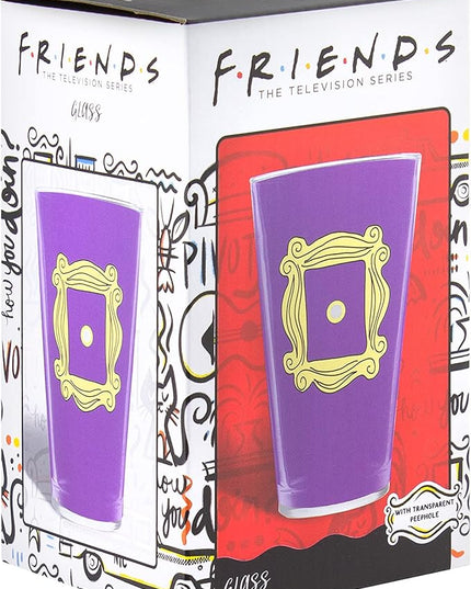 Paladone FRIENDS Frame Drinking Glass - Officially Licensed Merchandise - LeafyLoom