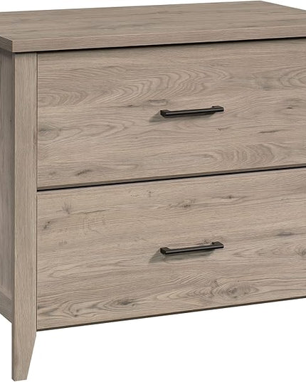 Sauder Summit Station 2-Drawer Lateral File Cabinet, L: 33.86" x W: 20.87" x H: 29.02", Laurel Oak - LeafyLoom