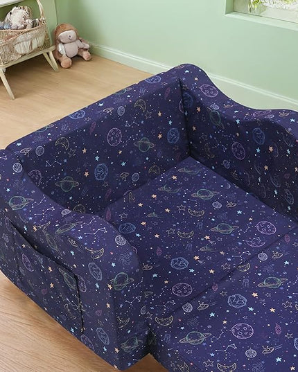 Ulax furniture Toddler Chair, Kids Armchair, Kids Ultra-Soft Snuggle Foam Filled Chair for Boys and Girls - LeafyLoom