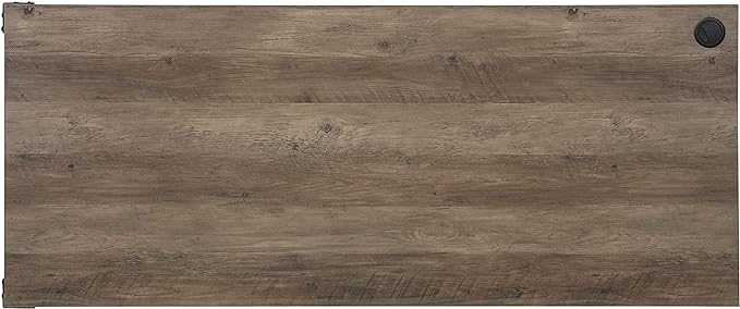 NicBex Kimberly-DW-00032-LWJ Home Office Desks, 65"x65"x31", Rustic Oak - LeafyLoom