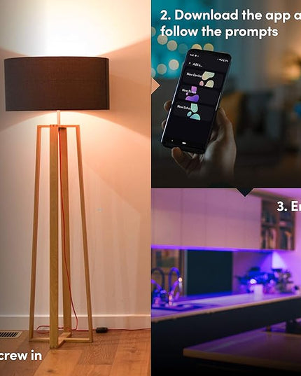 LIFX Color, 1100 lumens BR30 E26, 2.4GHz Wi-Fi Smart LED Light Bulb, Billions of Colors and Whites, No Bridge Required, Works with Alexa, Hey Google, HomeKit and Siri, Multicolor (Pack of 2) LIFX