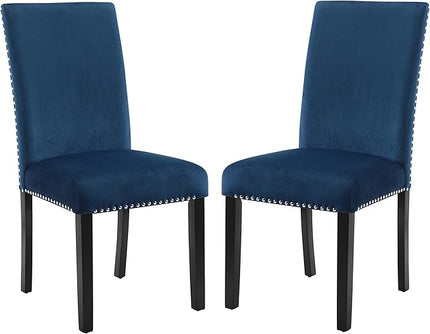 NicBex Haerin-SD-00164-LWJ Dining Chairs, 19"x22.6"x38.3", Blue - LeafyLoom