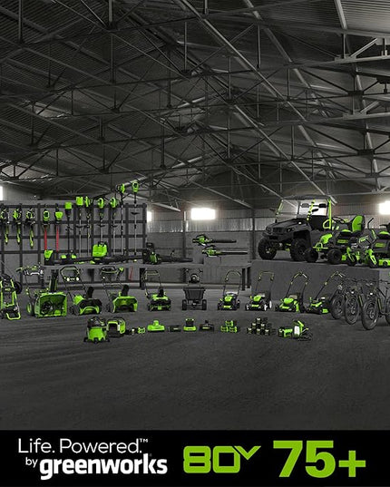 Greenworks 80V (180 MPH / 610 CFM / 75+ Compatible Tools) Cordless Brushless Backpack Blower, Tool Only - LeafyLoom