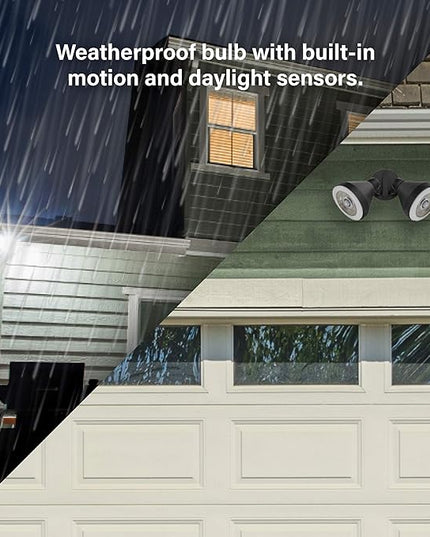 Sengled Smart Flood Light Bulbs work with SmartThings Hub, Echo 4th, Echo Plus, Alexa, Google, Zigbee Hub Required, PAR38 Led Bulb Motion Sensor Light Outdoor, Dusk to Dawn, 3000K, 1200LM, 1 Pack Sengled