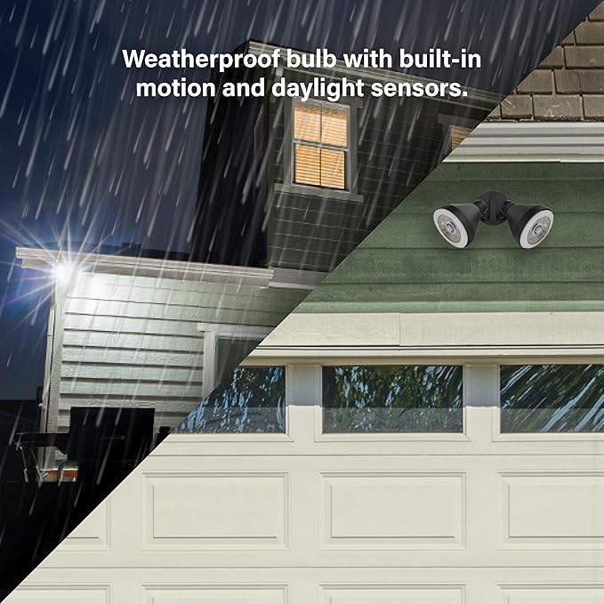 Sengled Smart Flood Light Bulbs work with SmartThings Hub, Echo 4th, Echo Plus, Alexa, Google, Zigbee Hub Required, PAR38 Led Bulb Motion Sensor Light Outdoor, Dusk to Dawn, 3000K, 1200LM, 1 Pack Sengled