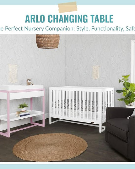 av2023-Dream nontoxic strap-3b688703 Arlo C책상es with Water Resistant Mattress Pad & Safety Strap - LeafyLoom