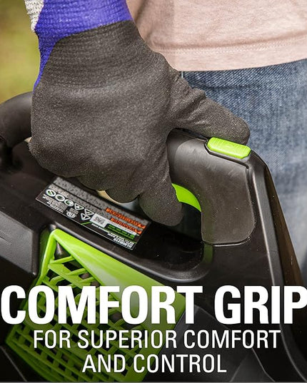 Greenworks 80V (150 MPH / 500 CFM / 75+ Compatible Tools) Cordless Axial Leaf Blower, 2.0Ah Battery and Charger Included - LeafyLoom
