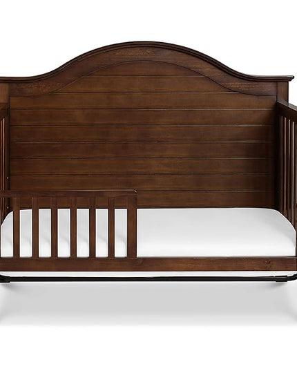 Carter's by DaVinci Nolan 4-in-1 Convertible Crib in Espresso, Greenguard Gold Certified, 57.5x30.8x47 Inch (Pack of 1) - LeafyLoom