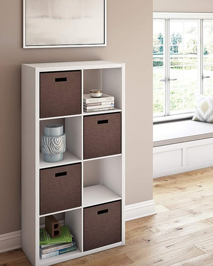 ClosetMaid 8 Cube Storage Shelving Unit, White - LeafyLoom