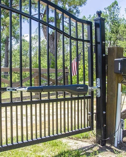 Mighty Mule MM571W-A Automatic, Single Gate Opener - Upgraded, Black MightyMule