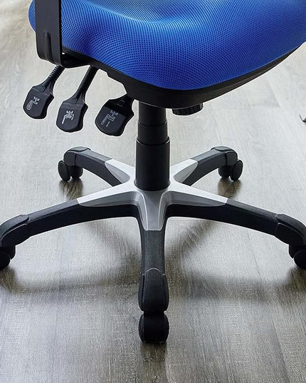Modway EEI-757 Articulate Ergonomic Mesh Office Chair in Blue - LeafyLoom