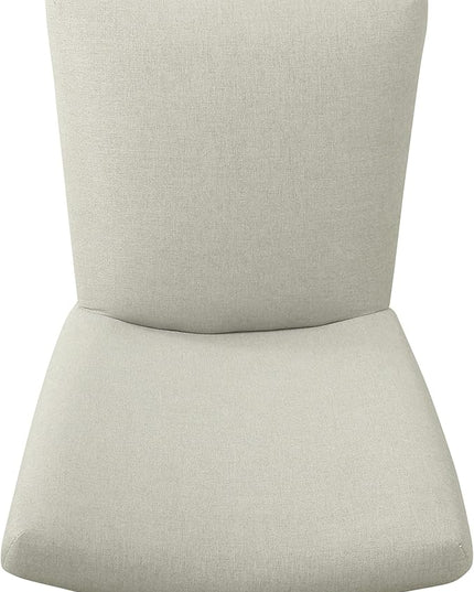 HomePop Classic Parsons Dining Chairs, Pack of 2, Soft Gray Woven - LeafyLoom