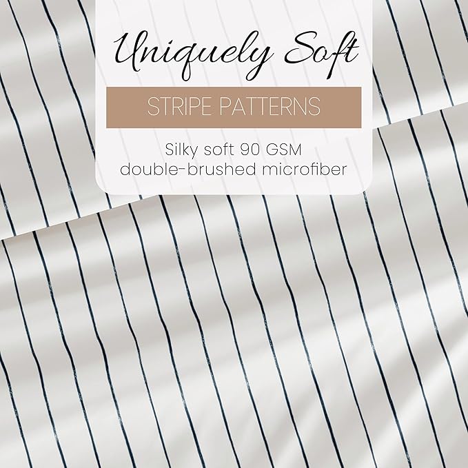 Linen Market 4 Piece California King Bedding Sheet Set (Navy Blue) - Sleep Better Than Ever with These Ultra-Soft Cooling Bed Sheets for Your California King Size Bed - Deep Pocket Fits 16" Mattress - LeafyLoom