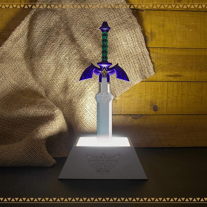 Paladone The Legend of Zelda Master Sword Light Collectible Zelda Decor and Night Light - LeafyLoom