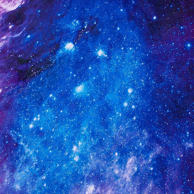 NINENINE Galaxy Bedding 5PCS Full Size Comforter Sets for Girls Space Bedding Set Girls Comforter Sets Full Purple Bedding Sets(1Comforter, 1Flat Sheet, 1Fitted Sheet, 2Pillowcases)… - LeafyLoom