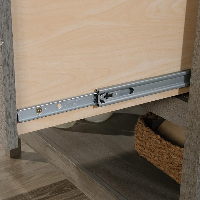 Sauder Cottage Road Lateral File, L: 32.44" x W: 21.81" x H: 29.76", Mystic Oak Finish - LeafyLoom