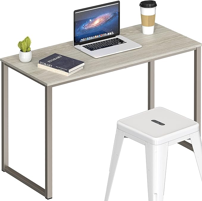 SHW Home Office 32-Inch Computer Desk, Maple - LeafyLoom