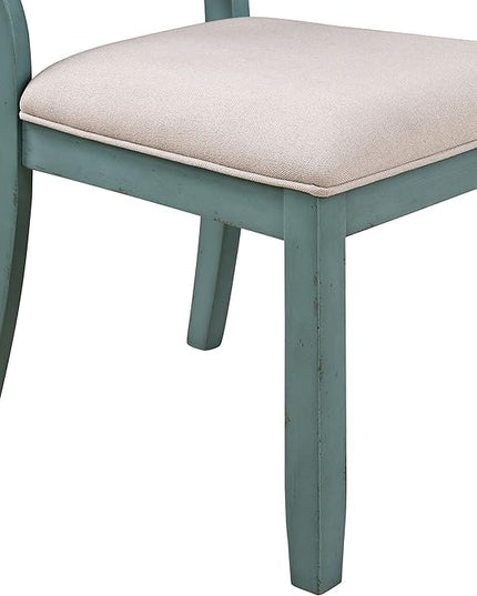 NicBex Haerin-SD-00174-LWJ Dining Chairs, 23.5"x18.3"x38.8", Blue - LeafyLoom