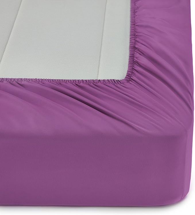 Amazon Basics 5 Piece Microfiber Kid's Bed-in-a-Bag Bedding Set, Twin, Bluish Flowers, Floral - LeafyLoom