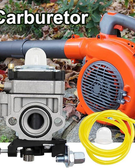 Carburetor Replacement For Husqvarna 125Bt Th026D-Ac57 2004-05 Handheld Backpack Leaf Blower, With Gasket Fuel Filter Carburetor Tune Kit - LeafyLoom