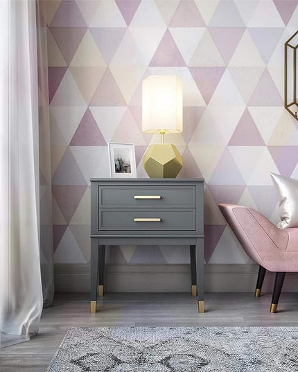 CosmoLiving by Cosmopolitan Westerleigh End Table, Graphite Gray - LeafyLoom