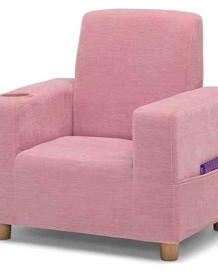 GAP GapKids Upholstered Chair, Blush - LeafyLoom