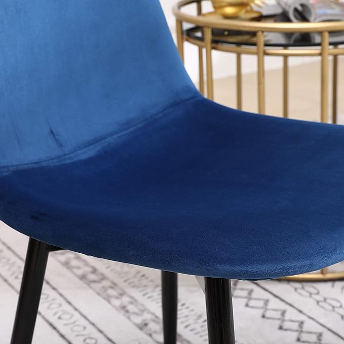 NicBex Haerin-SD-00349-LWJ Dining Chairs, 22.3"x17.3"x33.3", Blue - LeafyLoom