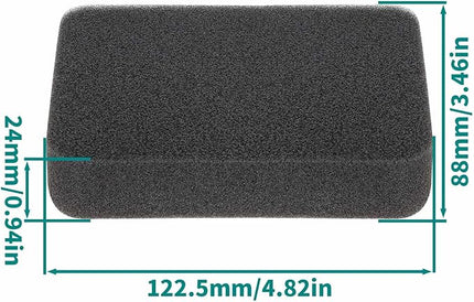150BT Air Filter Fuel Line Parts for Husqvarna Backpack Blower 150BT 150BF 350BT 350BF 560BFS 560BTS 502844401 for Red Max EBZ5100 EBZ5100RH EBZ5150 EBZ6500 Blower Fuel Filter Tune UP Kit - LeafyLoom