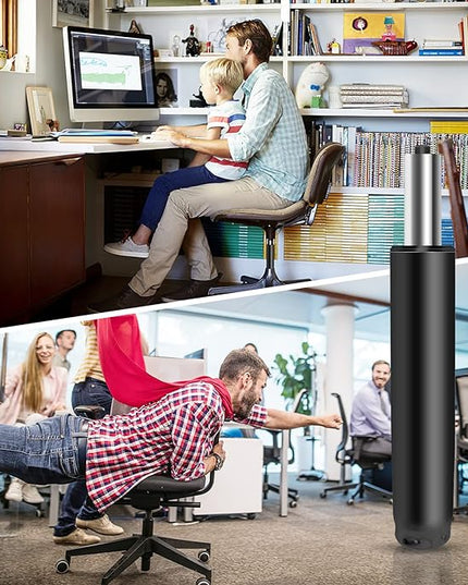 Office Chair Cylinder Replacement,Heavy-Duty Highest End Class 4 Hydraulic Pneumatic Piston, Universal Size Fits Most Chairs - LeafyLoom