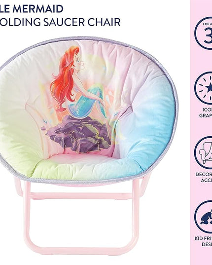 Idea Nuova Little Mermaid Saucer Chair - LeafyLoom